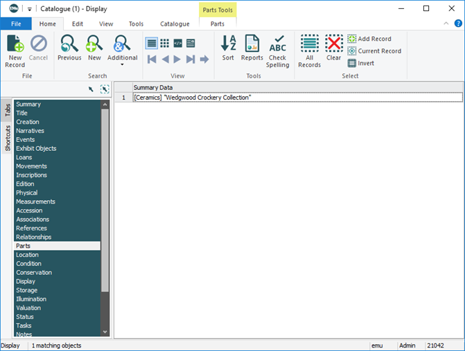 Click to enlarge List View
